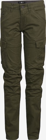 Coupe slim Pantalon 'Libby' Petrol Industries en vert : devant