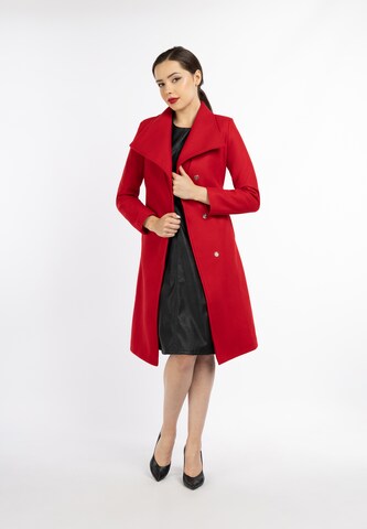 Manteau mi-saison faina en rouge