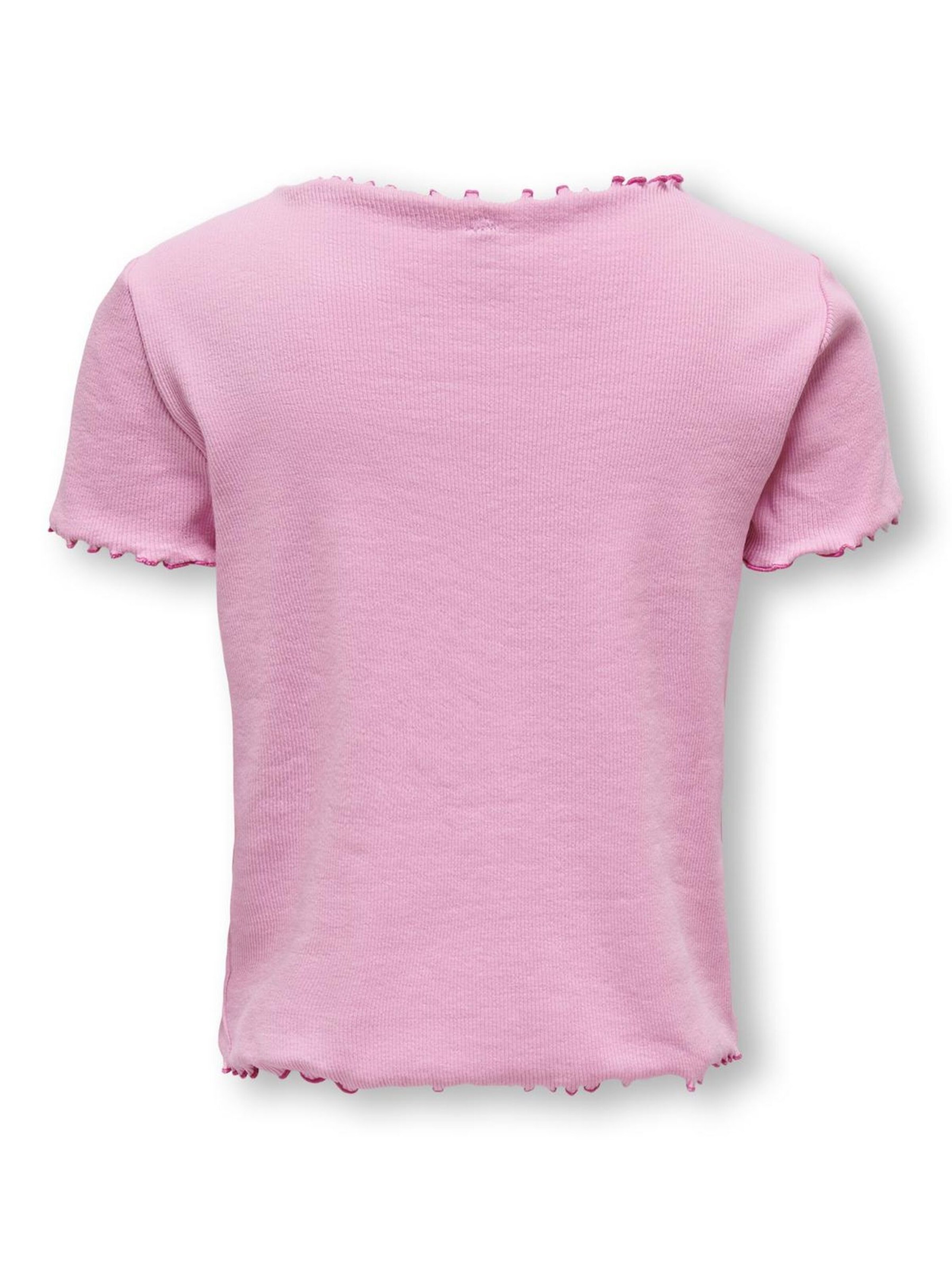 ONLY GIRLS Вязаная кофта 'Elli' в Ярко-розовый