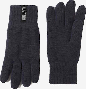 Gants 'Bratan' JAIL JAM en gris : devant