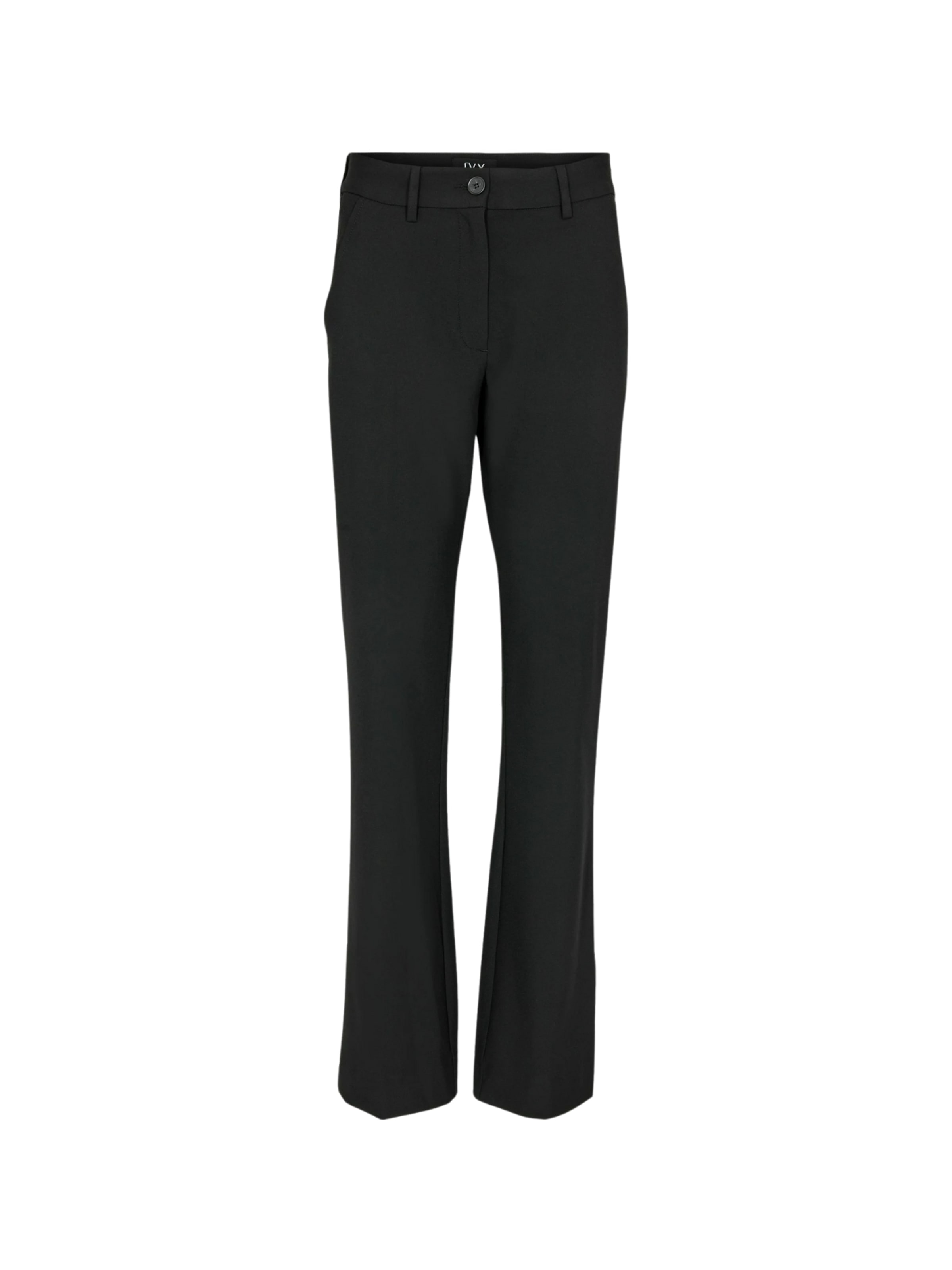 Ivy Copenhagen Regular Housut ' IVY-Khloe ' värissä musta: etupuoli