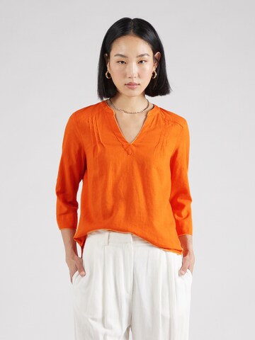 s.Oliver Blus i orange: framsida