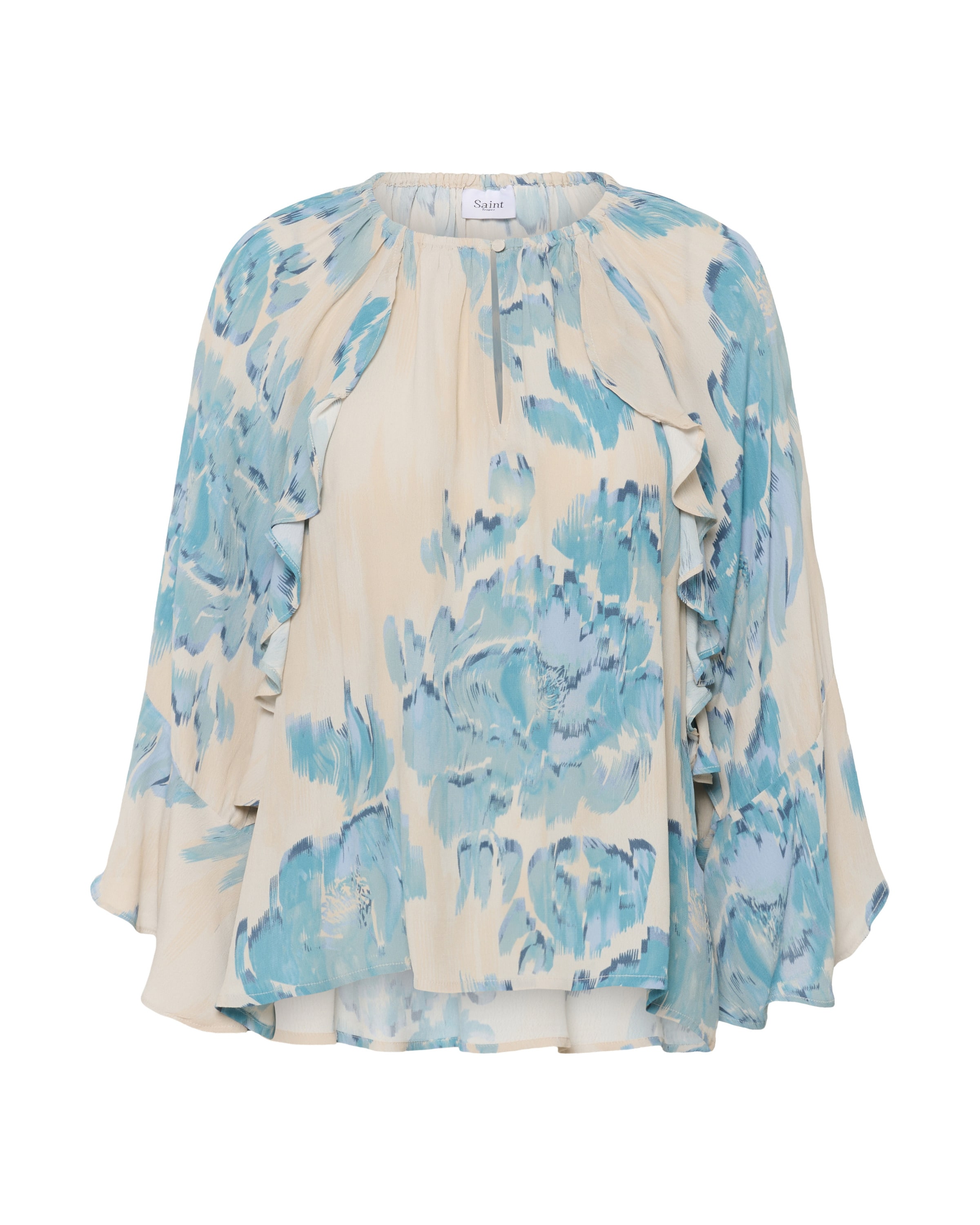 Chemisier 'PollyanaSZ' SAINT TROPEZ en beige : devant