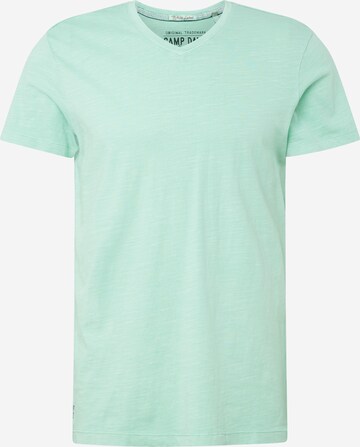 CAMP DAVID - Camiseta en verde: frente