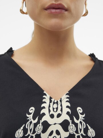 VERO MODA Shirt 'VMQUE' in Zwart