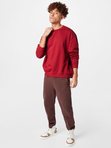 WEEKDAY Sweatshirt in Rood