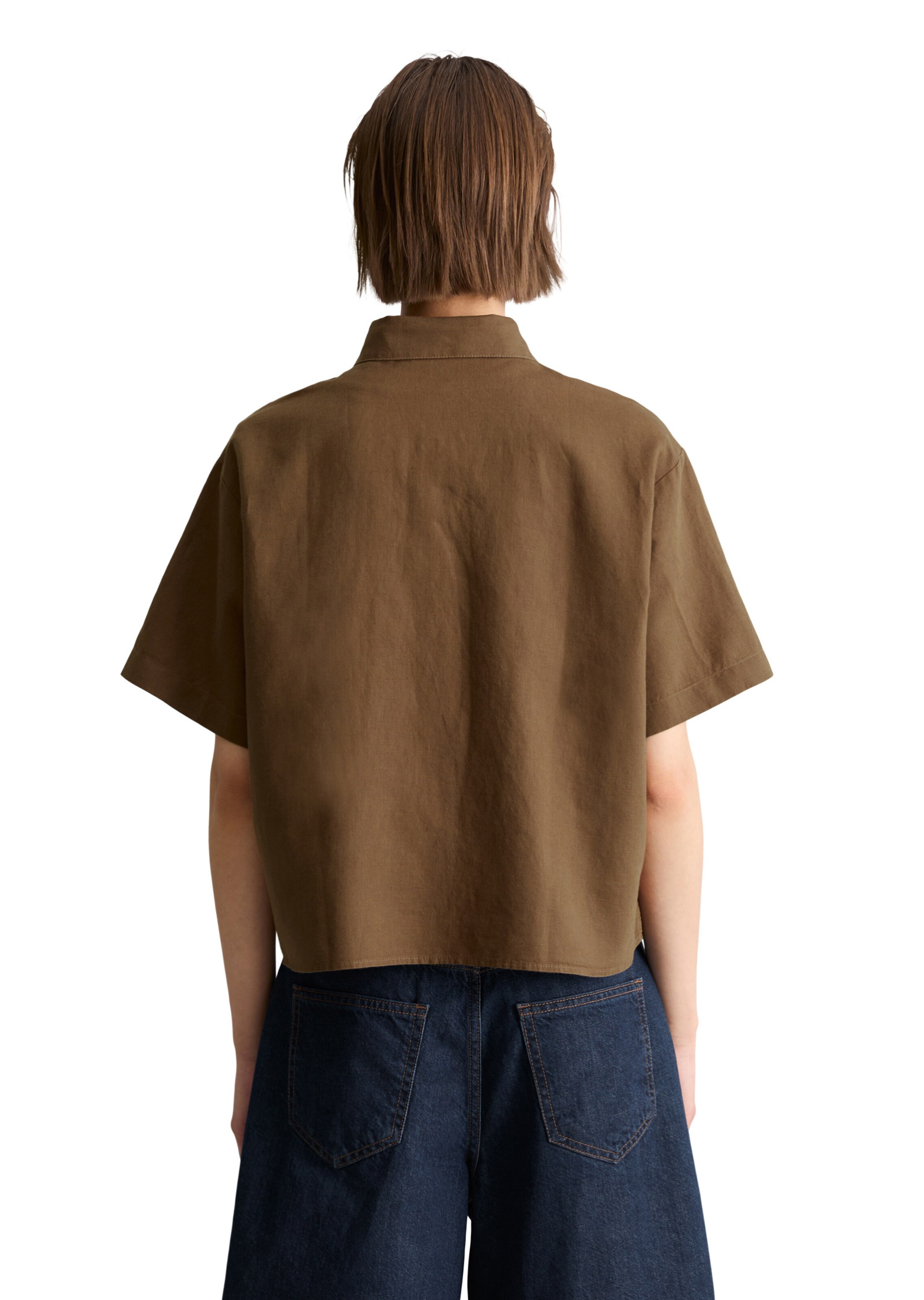 Marc O'Polo DENIM Blouse in Bruin