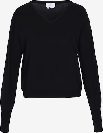 usha BLUE LABEL Pullover in Schwarz: Vorderseite