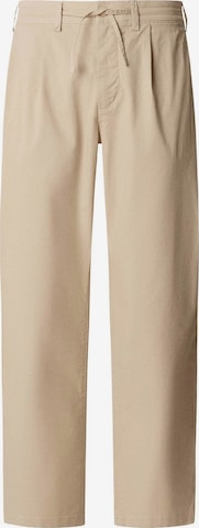 Pepe Jeans Loosefit Hose in Beige: Vorderseite