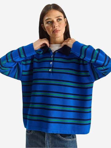 Pullover di Bianco Lucci in blu