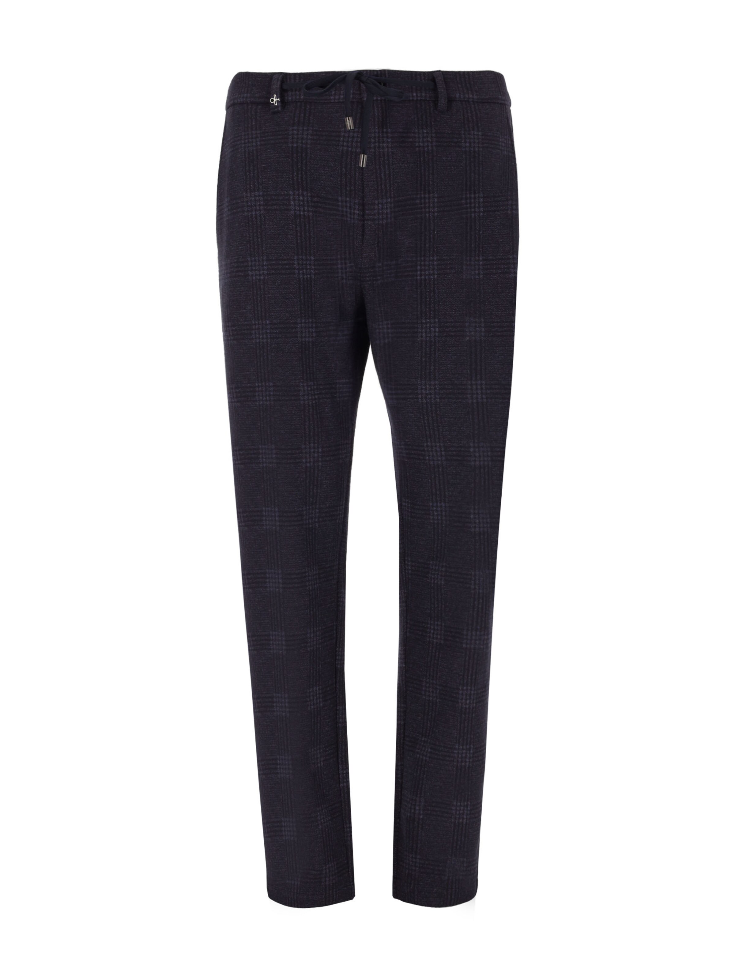 Distretto12 Regular Broek 'Galles' in Blauw: voorkant