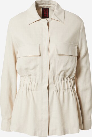 Stefanel Between-Season Jacket in White: front