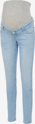 MAMALICIOUS Regular Jeans 'Resort' in Blauw: voorkant