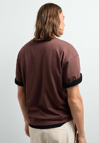 T-Shirt 'CLEMENT' Pepe Jeans en marron