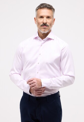 ETERNA Slim fit Business Shirt in Pink: front