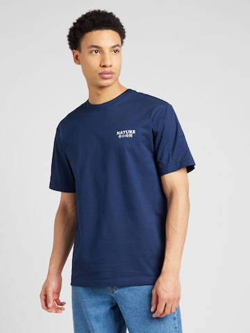 Only & Sons T-shirt 'BOTANICAL' i blå