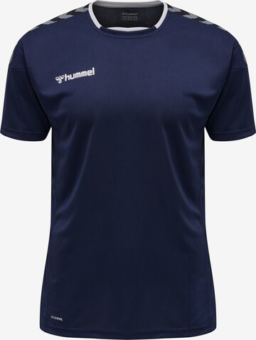 Hummel Functioneel shirt in Blauw: voorkant