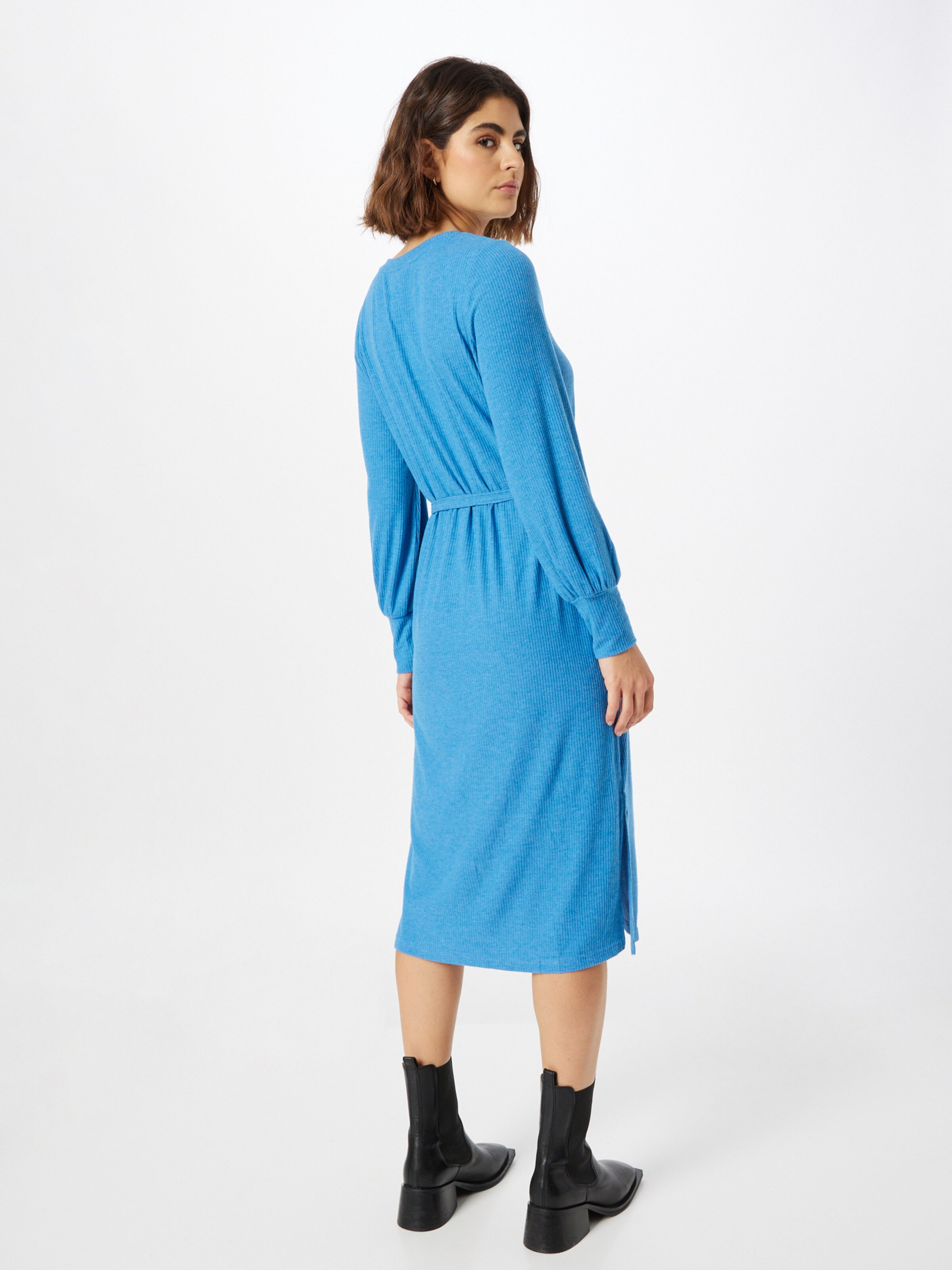 ICHI Jurk KYLA in Blauw ABOUT YOU