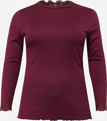 Fransa Curve Shirt in Lila: predná strana