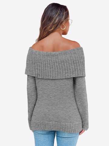 Imily Bela Neulepaita värissä harmaa: takapuoli