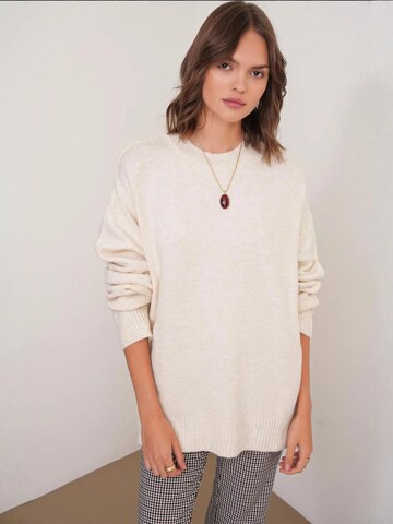 MixRay - Pullover 'Pullover' em bege
