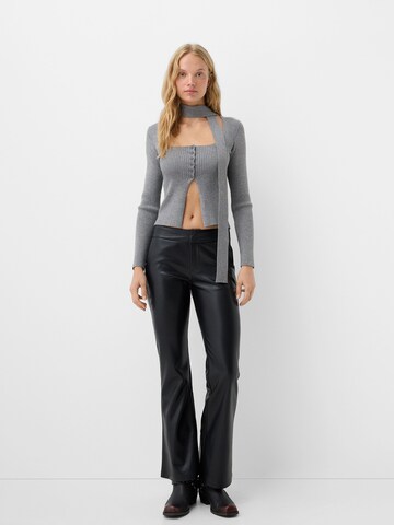 Bershka Kardigan – šedá