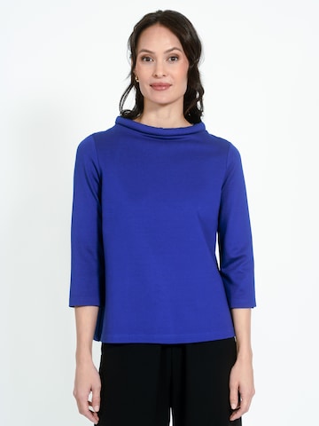 Chemisier ' Alide ' Jascha Stockholm en bleu : devant