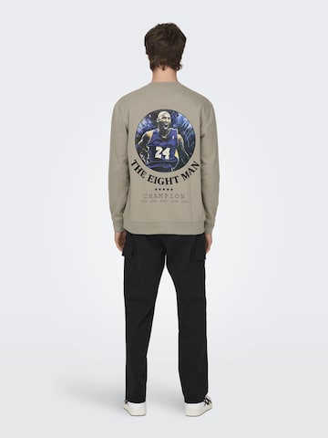 Only & Sons Sweatshirt in Groen