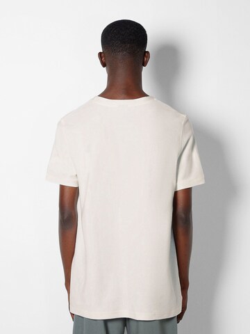 T-Shirt Bershka en beige