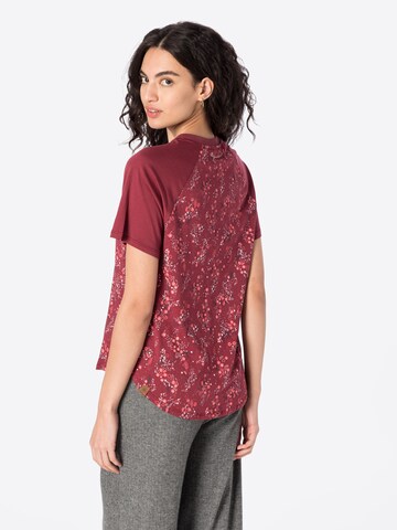 Ragwear T-Shirt 'MEENA' in Rot