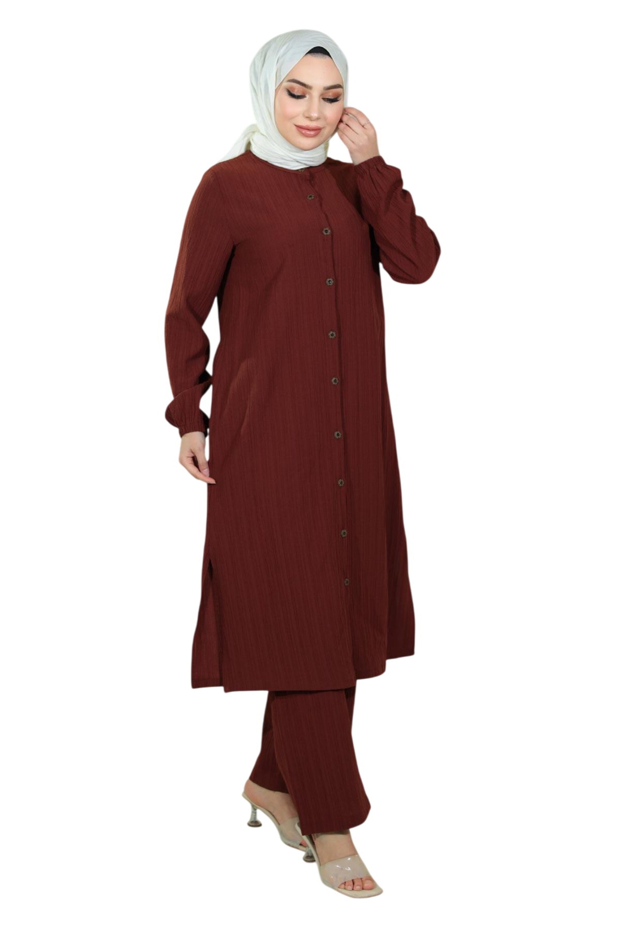 MODAMIHRAM Pantsuit in Brown