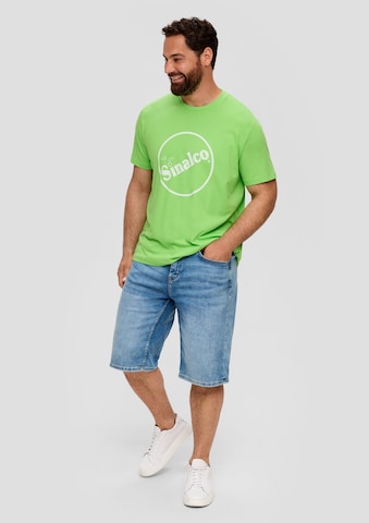 s.Oliver Red Label Big & Tall T-Shirt 'Sinalco' in Grün