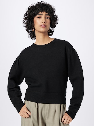 AllSaints Пуловер 'VIKA' в черно: отпред