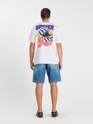 Le Temps Des Cerises Shirt 'TWIKEN' in Wit