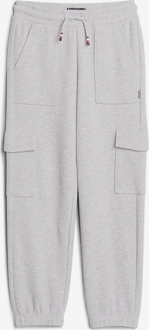 TOMMY HILFIGER Tapered Pants in Grey: front