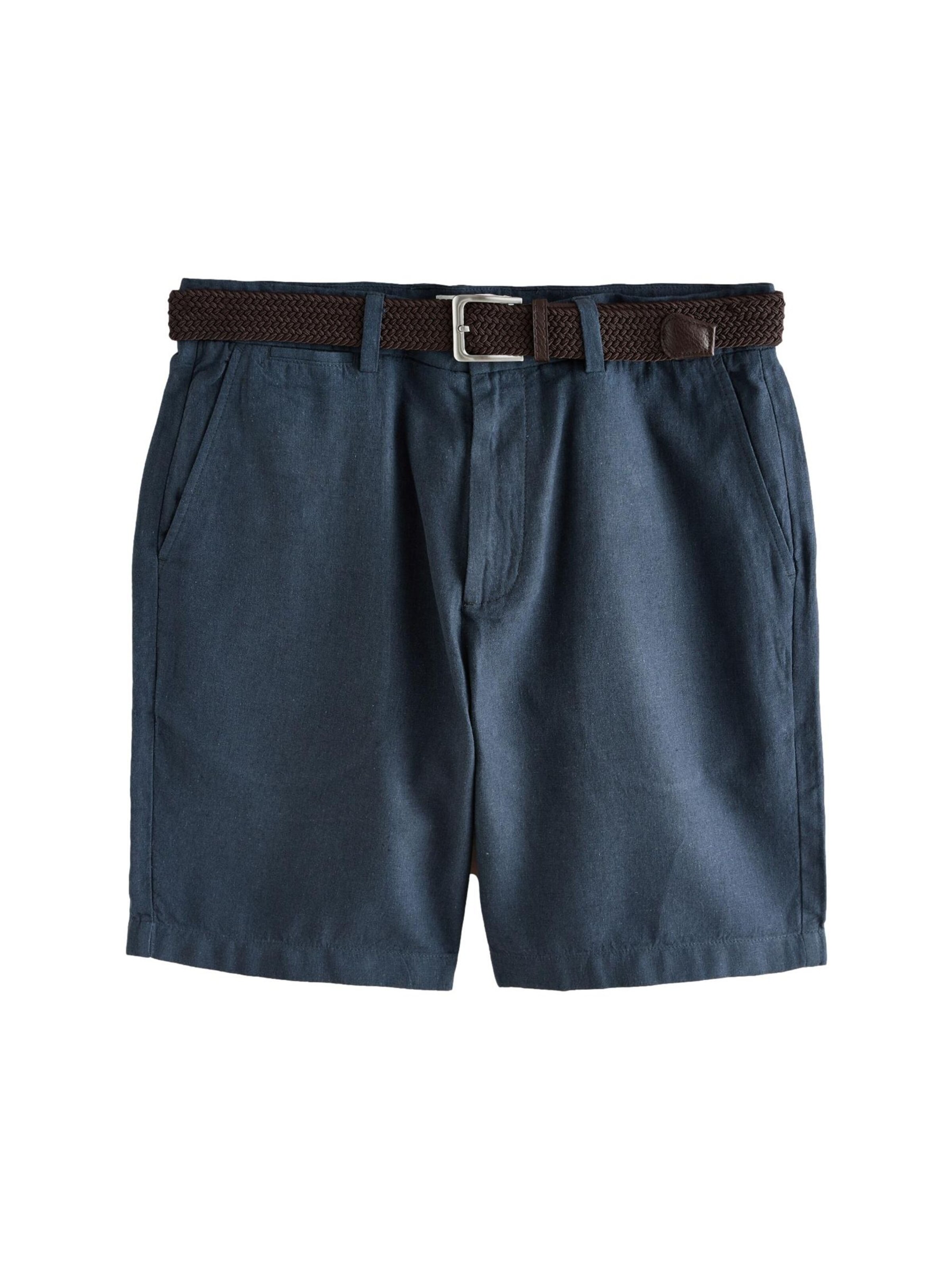 Next Regular Chinobyxa i blå: framsida