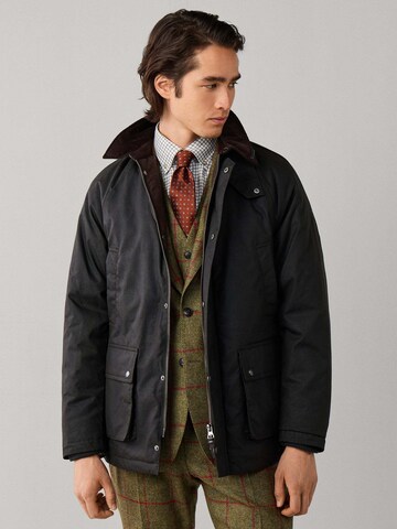 Giacca di mezza stagione di Hackett London in verde: frontale