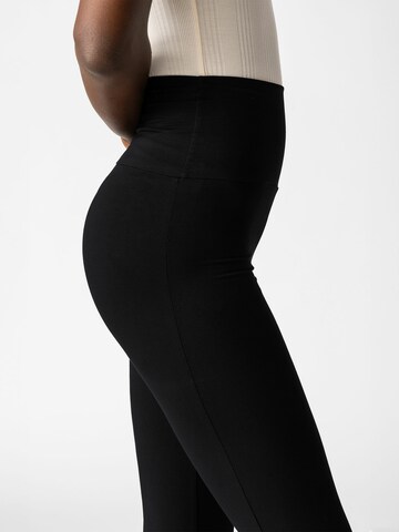 Les Lunes Flared Leggings 'Belle' in Zwart