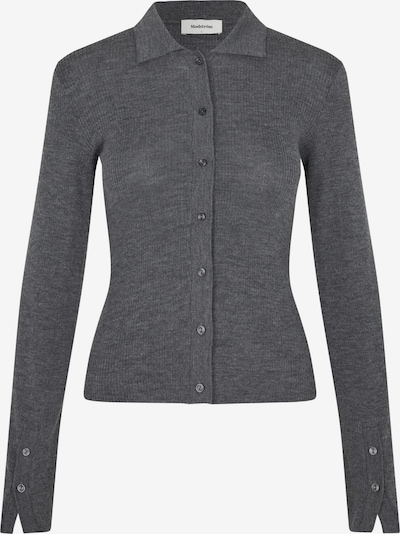 modström Cardigan 'Hiroki' i XS i grå-meleret, Produktvisning