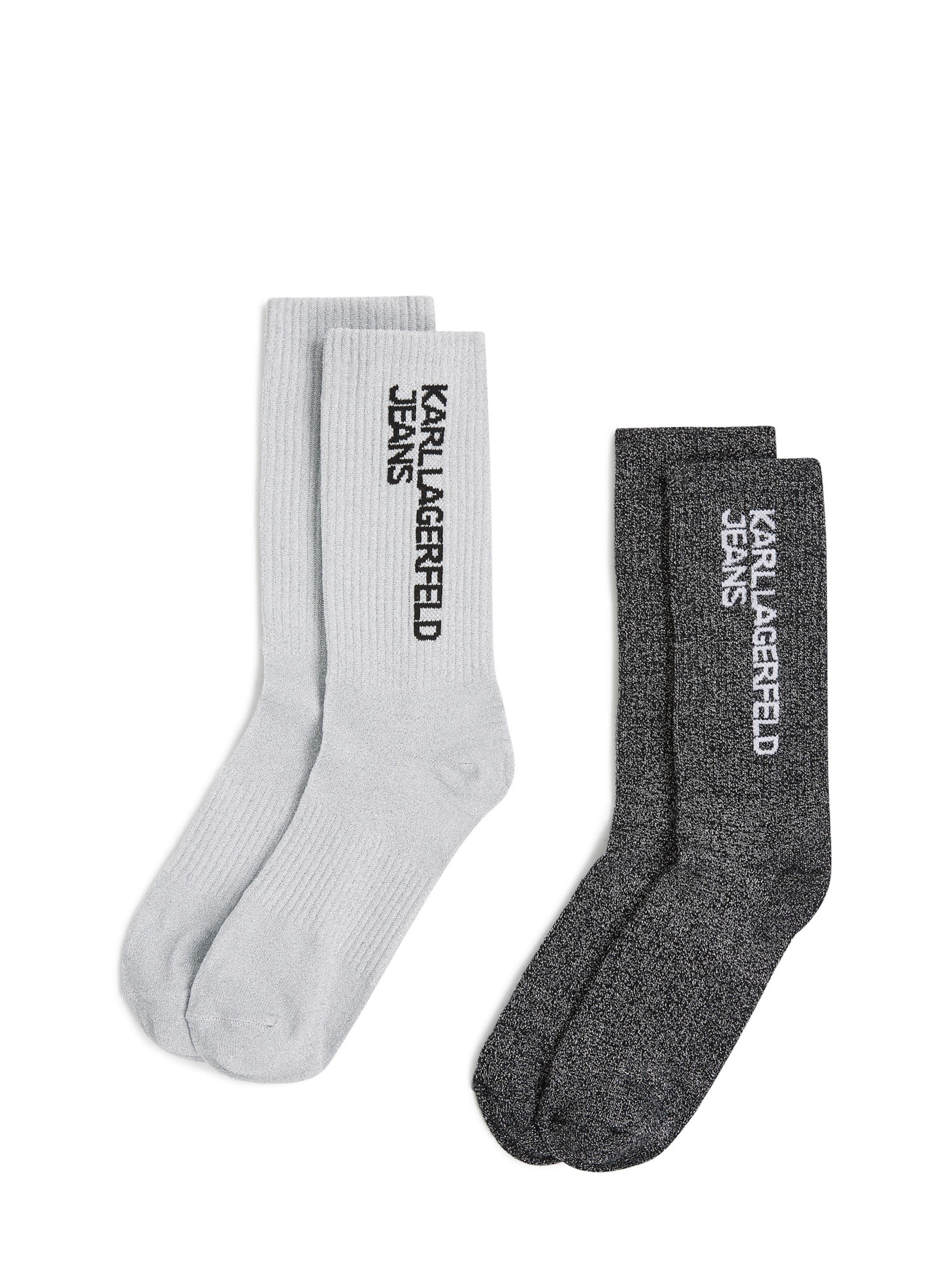 melns KARL LAGERFELD JEANS Zeķes: no priekšpuses