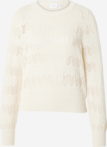 Pull-over 'CATTIA' VILA en beige : devant