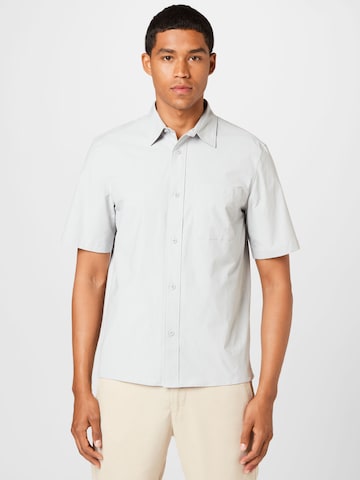 Club Monaco - Regular Fit Camisa em cinzento: frente