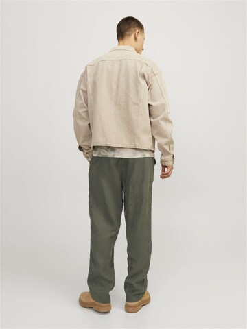JACK & JONES Loosefit Chino in Groen