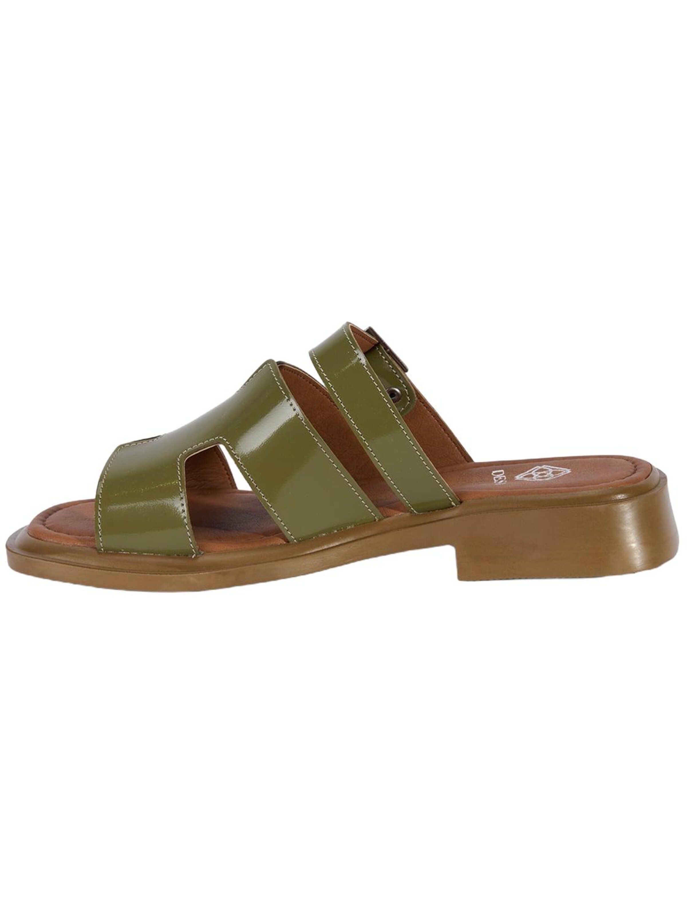 Desa - Zapatos abiertos 'Folien' en verde