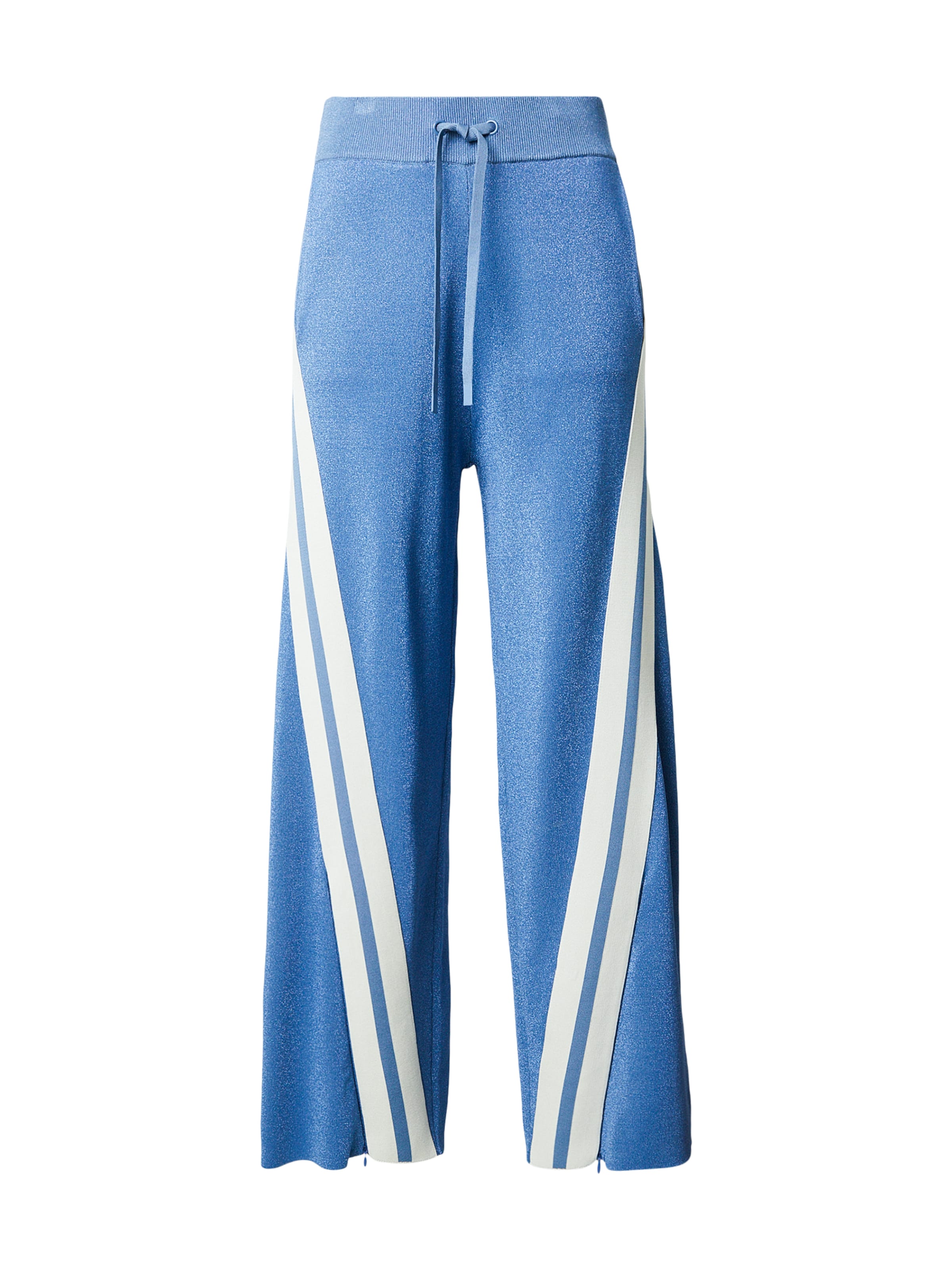 PINKO Широки крачоли Панталон 'TORMENTA' в синьо: отпред