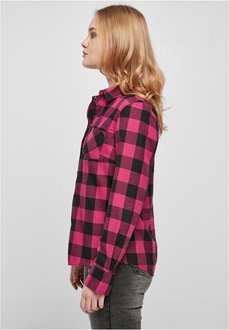 Urban Classics Bluse in Pink