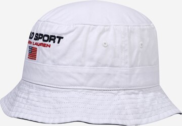 Polo Ralph Lauren Hat in White: front