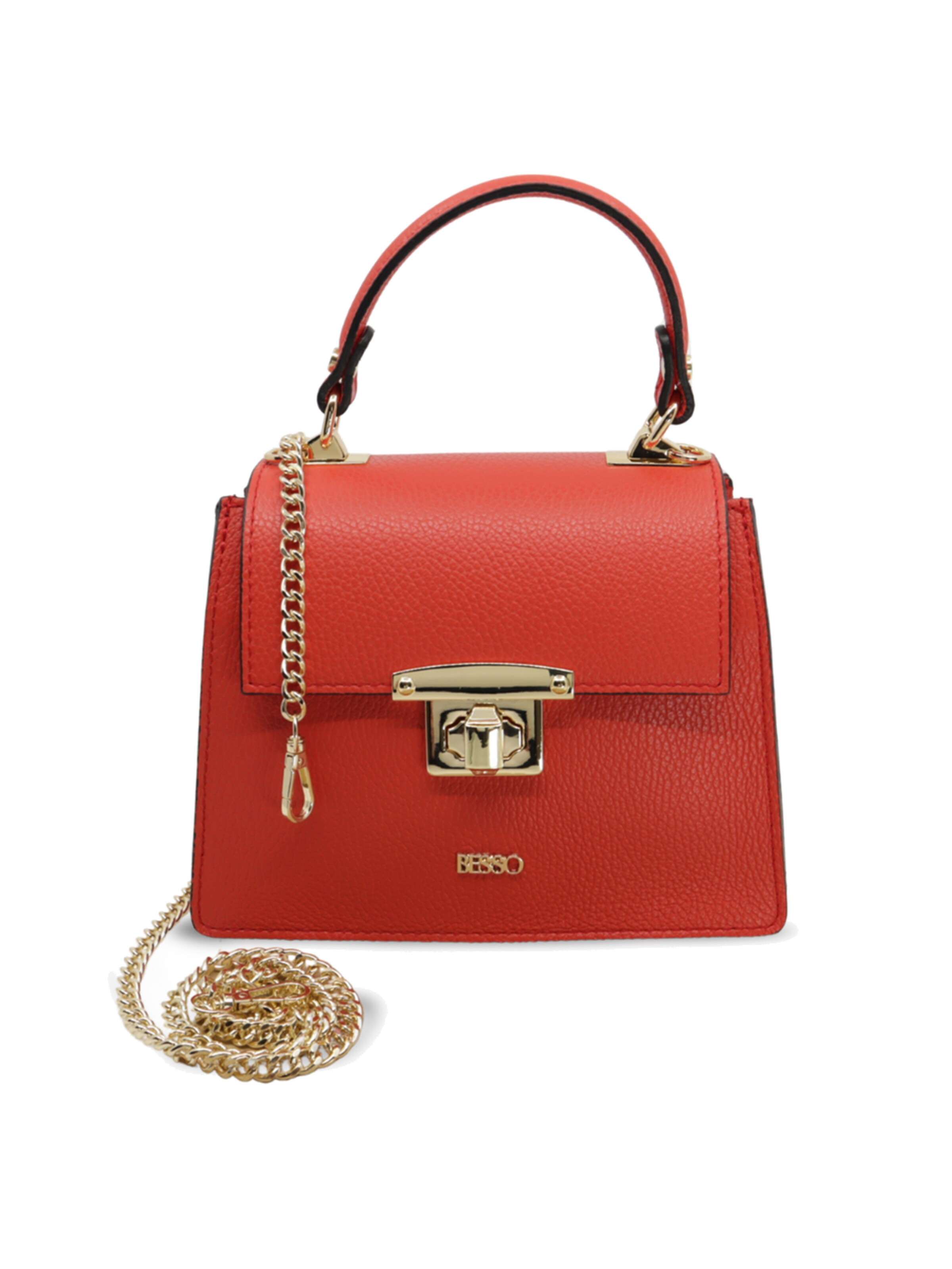 BESSO Handbag 'Chic Minimal' in Red: front