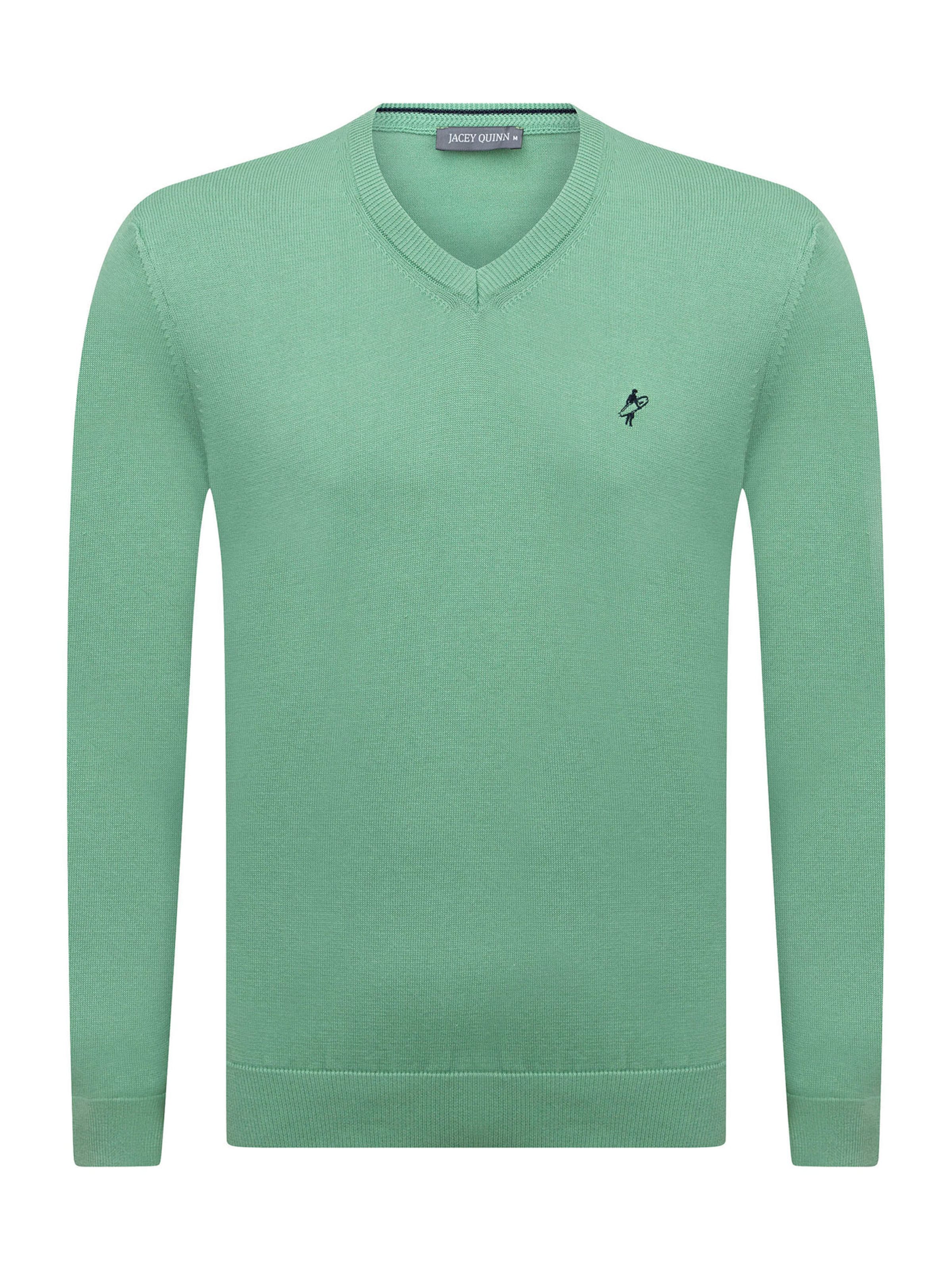 Jacey Quinn Pullover in Grün: Vorderseite