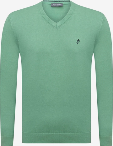 Jacey Quinn Neulepaita värissä vihreä: etupuoli